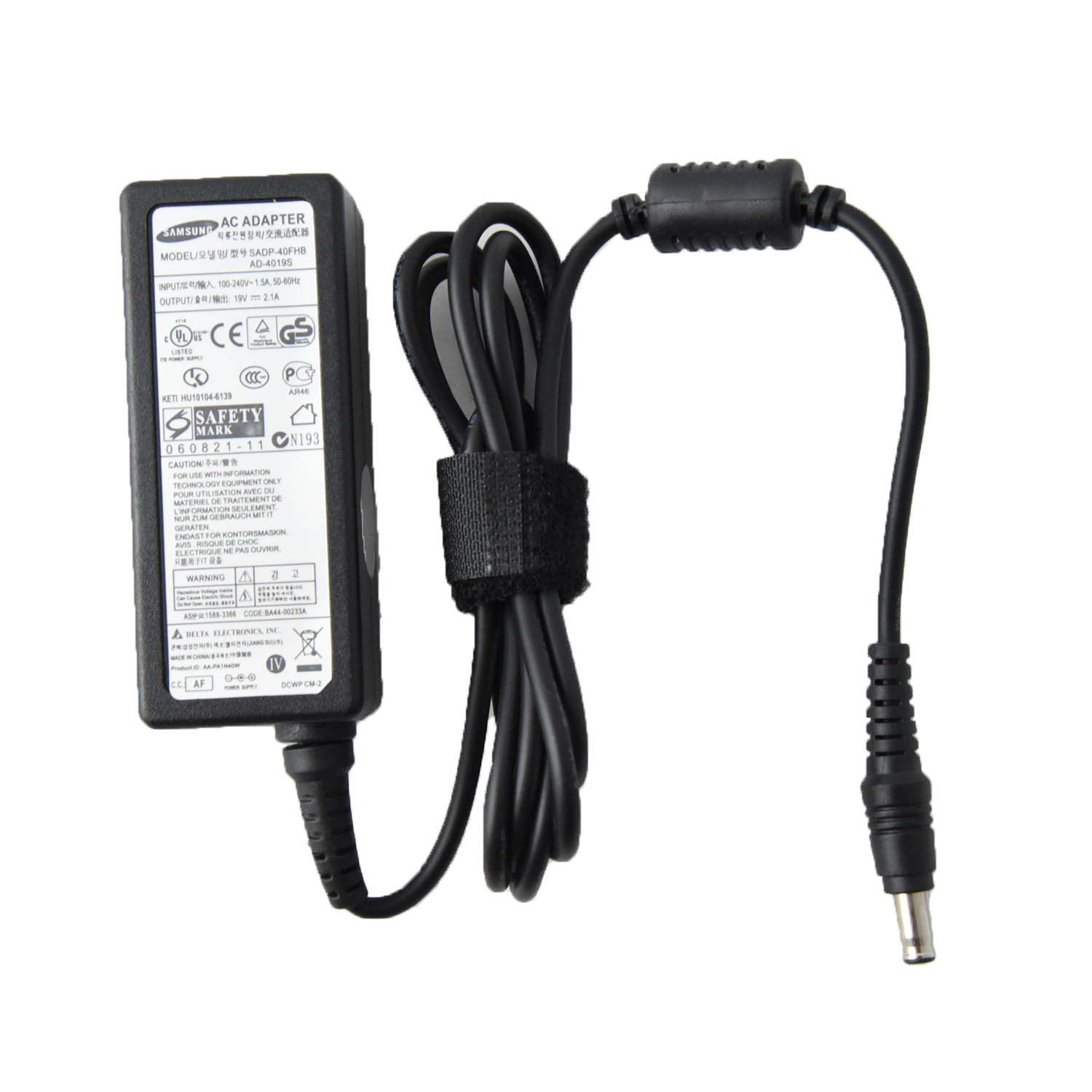 CHARGEUR COPIE SAMSUNG 19V/2.1A 5.5*3.0