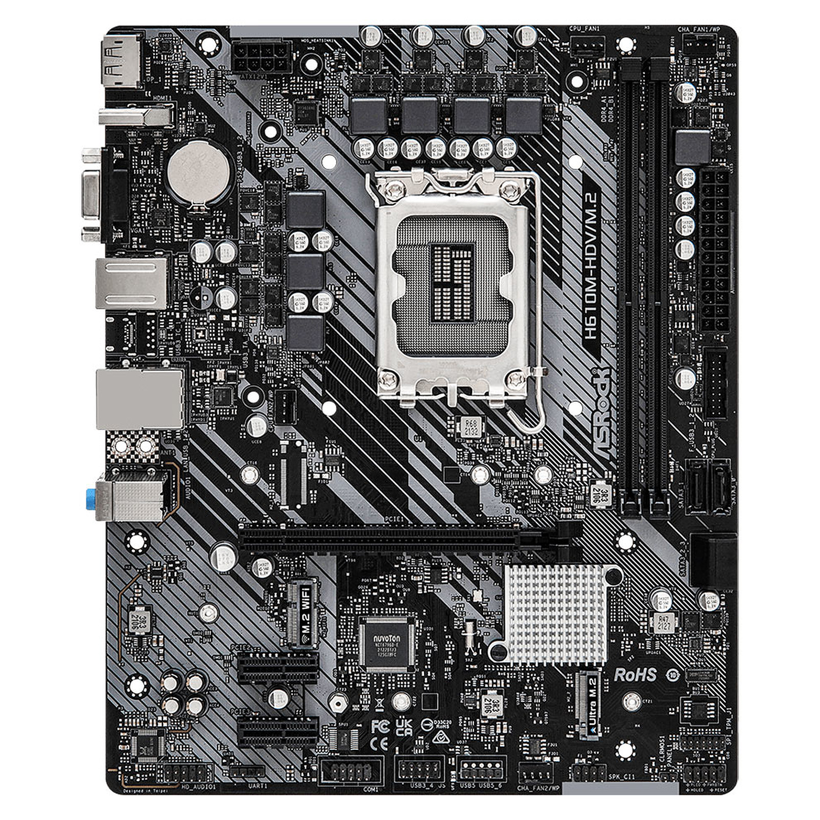 CARTE MERE ASROCK H610M-HVS/M.2 R2.0 MATX