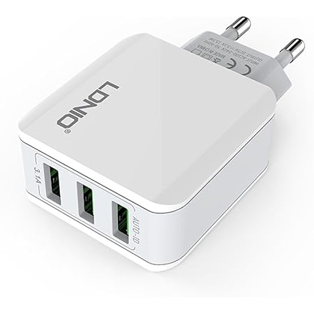 CHARGEUR LDNIO A3301 3.1A 3USB