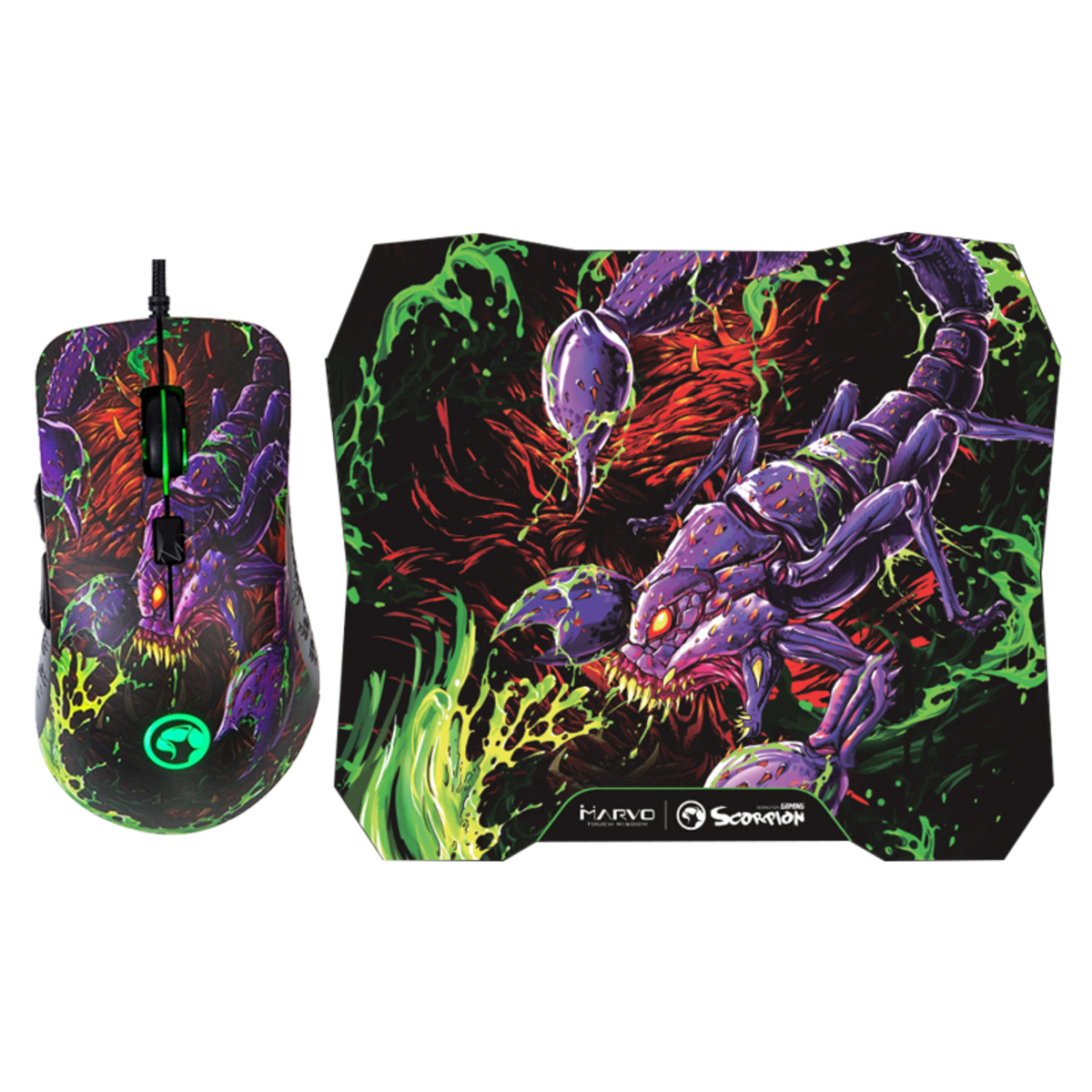PACK SCORPION SOURIS + TAPIS G932 + G20