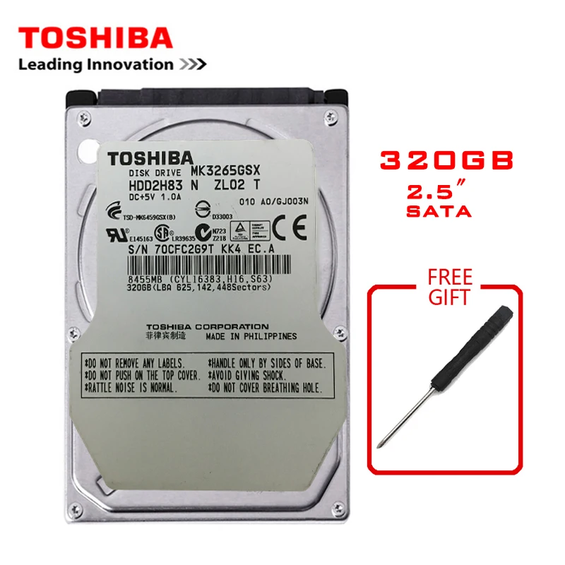 DISQUE INTERNE HDD TOSHIBA 500GB 2.5''''