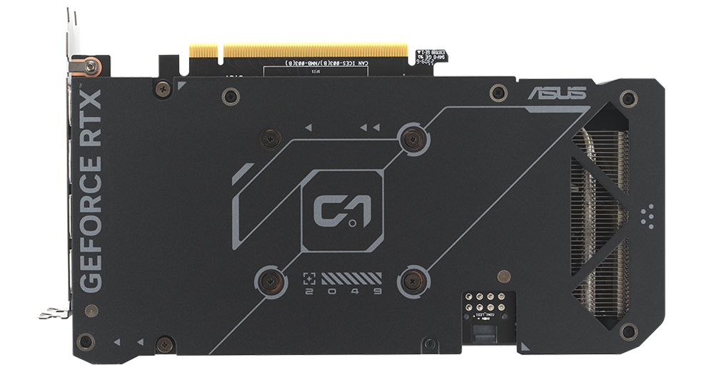 CARTE GRAPHIQUE ASUS DUAL RTX 4060TI OC 8GB