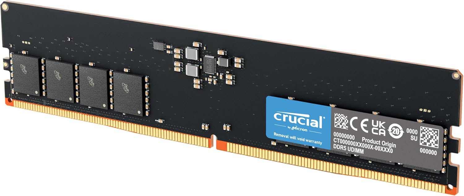 RAM CRUCIAL 16 GB DDR5 6000 MHZ