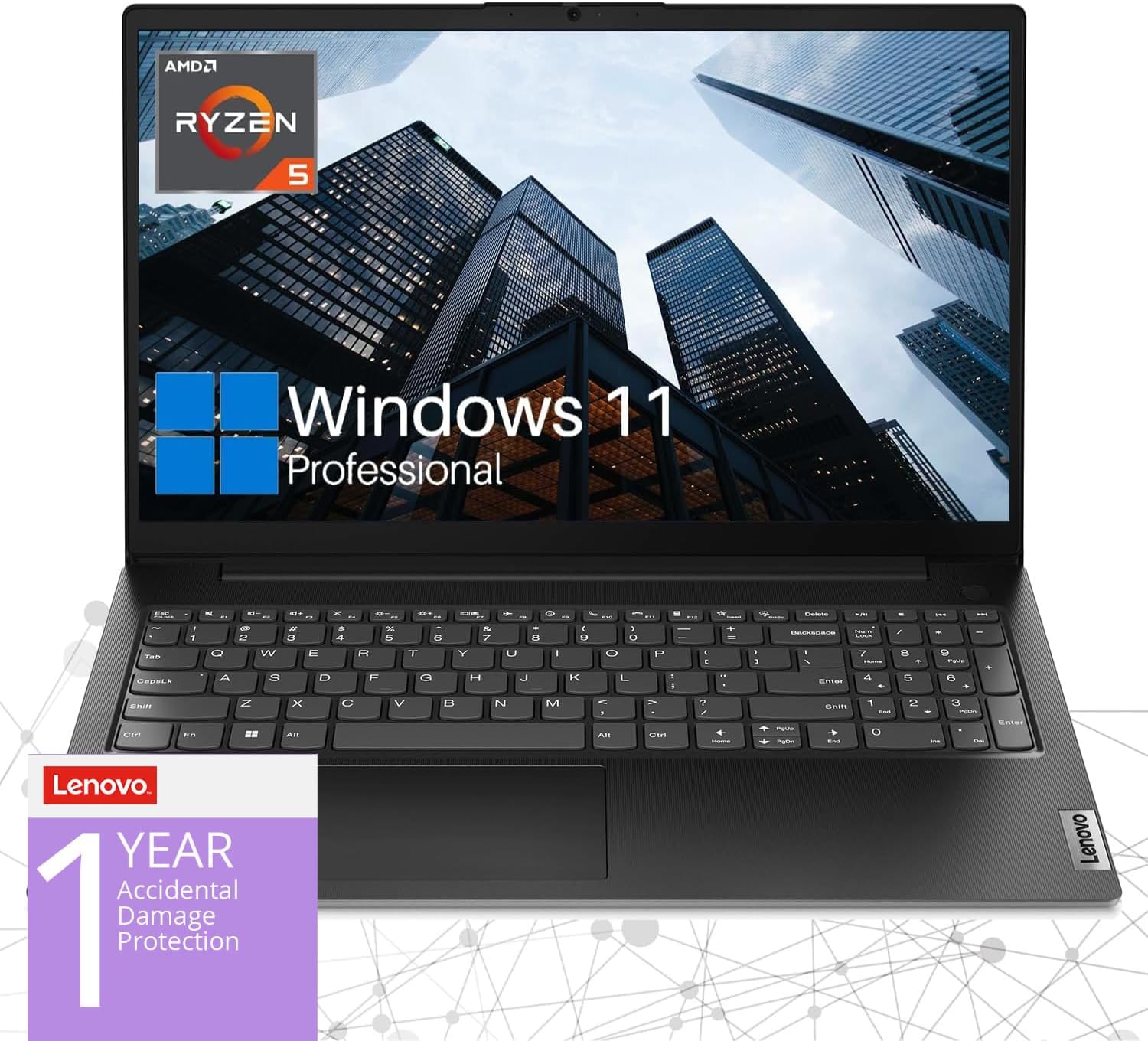 LAPTOP LENOVO V15 G4 | Ryzen 5 7520U / 8GB / 512 GB SSD / 15.6” FHD