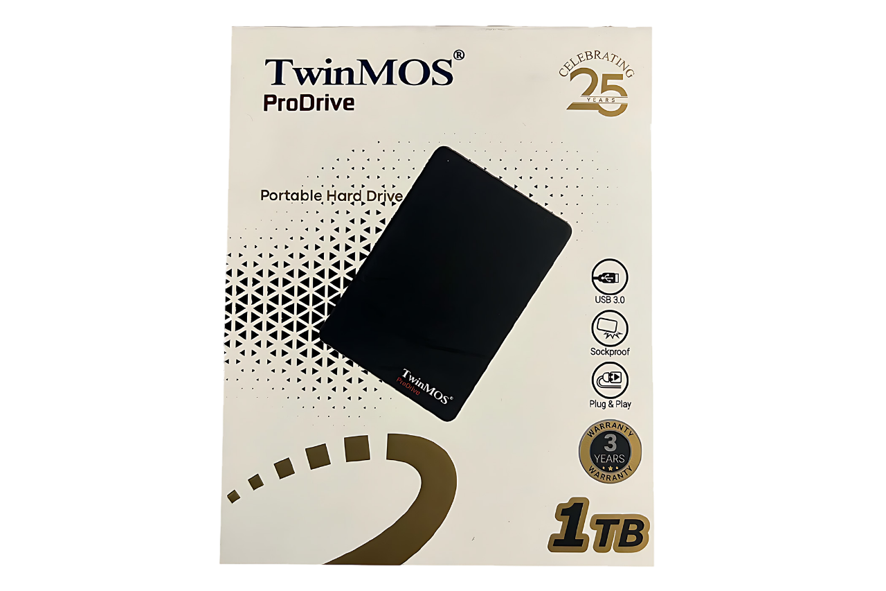 DISQUE EXTERNE HDD TWINMOS  PRO DRIVE 1TB