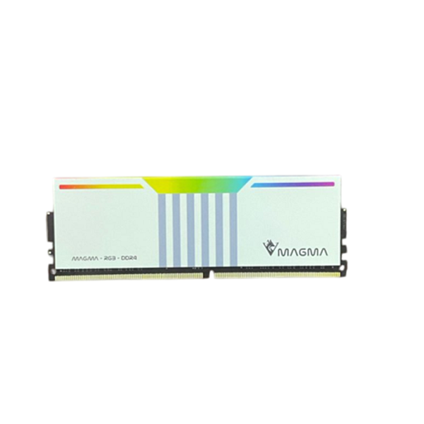 RAM MAGMA 8 GB 3600MHZ DESKTOP  WHITE RGB