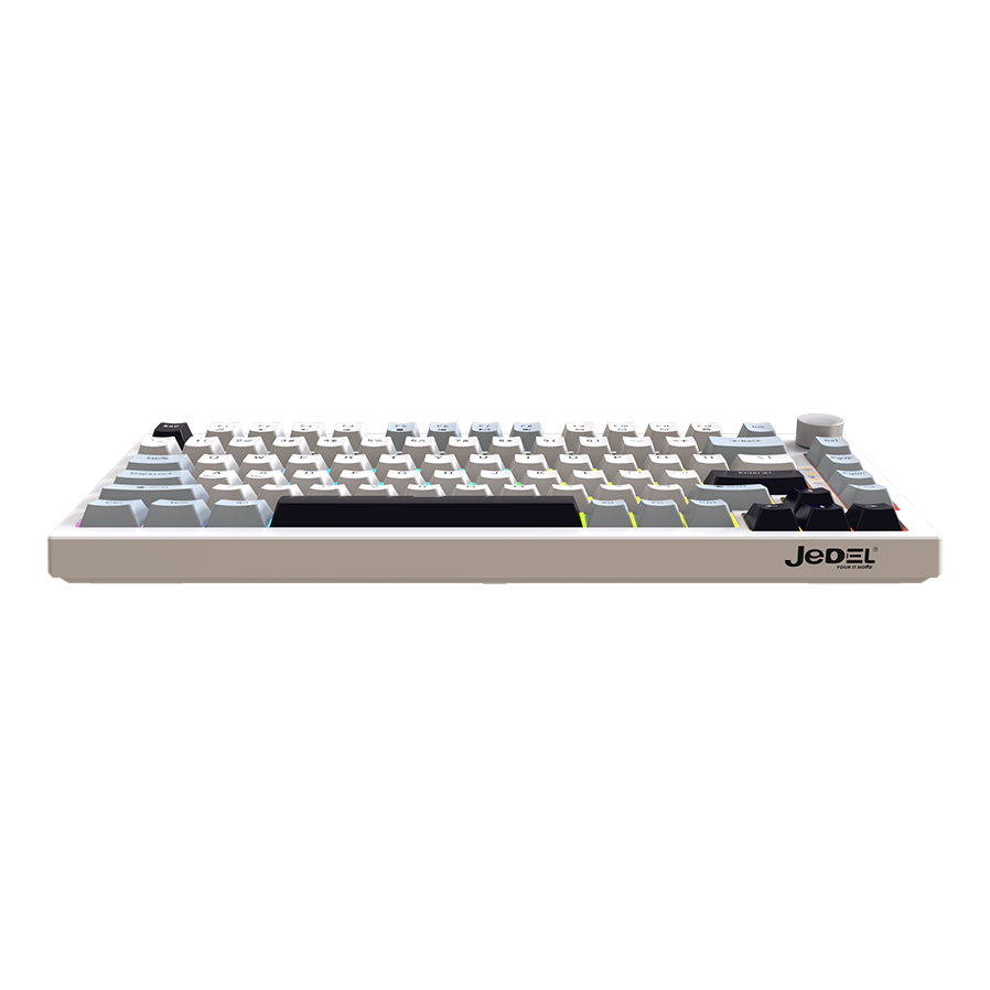CLAVIER GAMING JEDEL KL81 MECANIQUE BLEU SWITCH